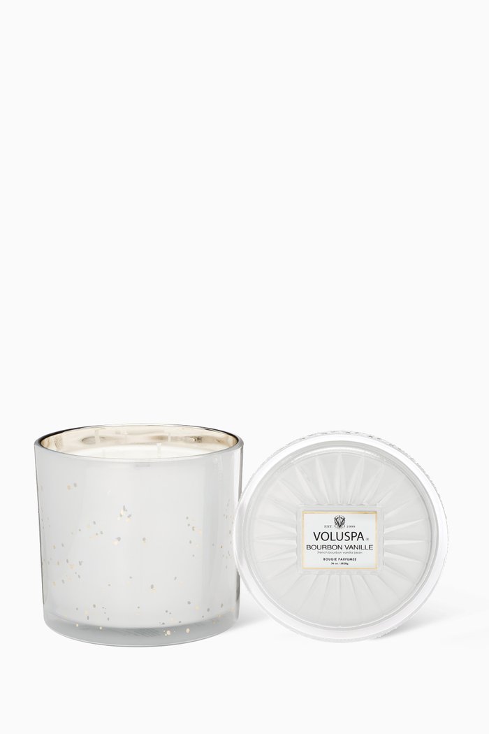 

Bourbon Vanille Grande Candle, 1020g, Colourless