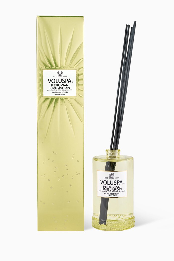 

Peruvian Lime Jardin Diffuser, 190ml, Colourless