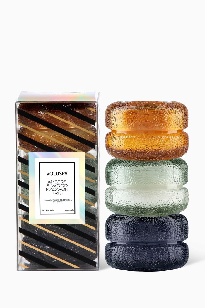 

Japonica Macaron Candle, Set of 5 x 50g, 20% savings, Colourless