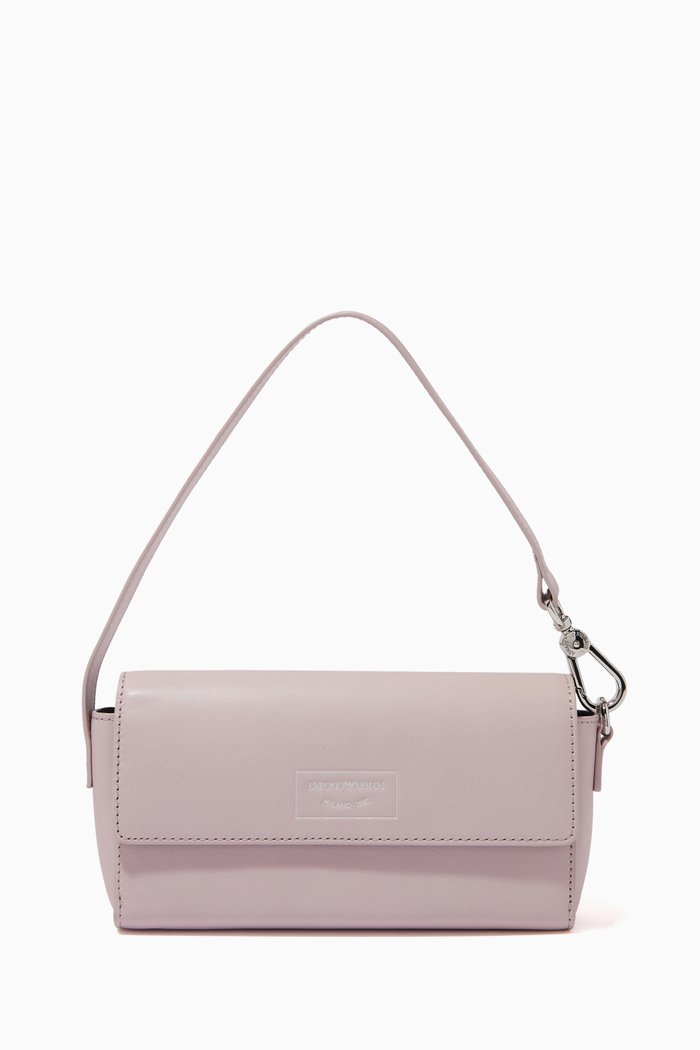 

My EA Shoulder Bag in Eco Leather, Pink