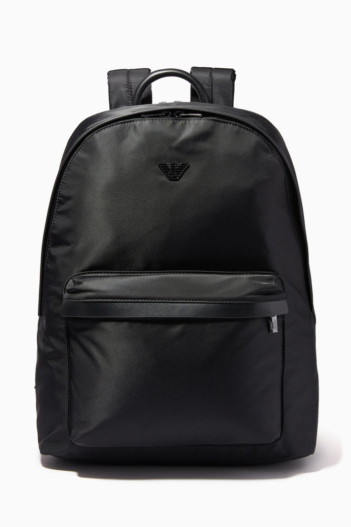 

Backpack in Recycled Nylon, Black