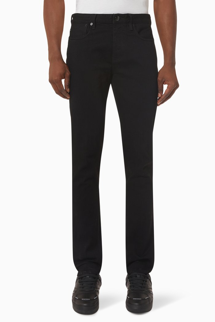 

Slim Fit Jeans in Denim, Black