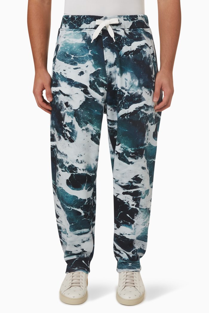 

EArctic Capsule Ice Sea Joggers in Fleece, Blue