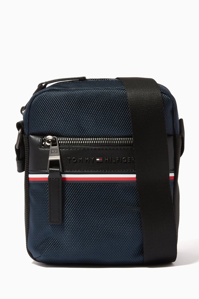 

1985 Mini Reporter Bag in Recycled Tech Fabric, Blue