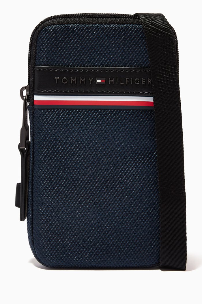 1985 Phone Bag in Recycled Polyester, Blue