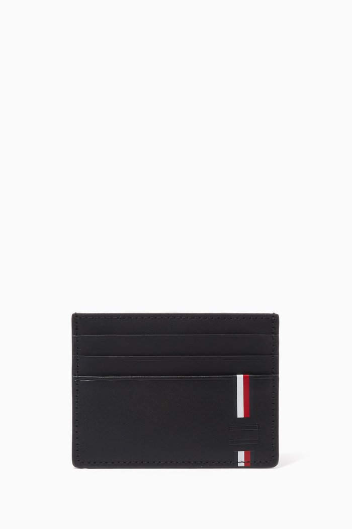 

Urban Commuter Card Holder in Leather, Black