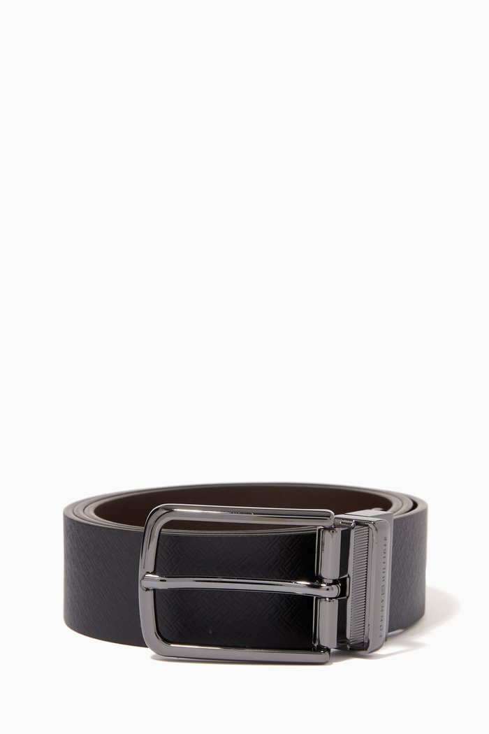 

Business Belt in Leather, Multicolour