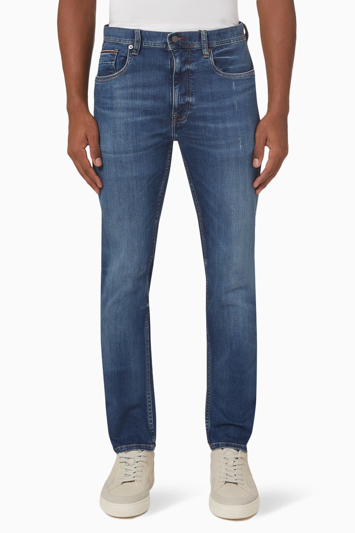 

Denton Pants in Cotton, Blue