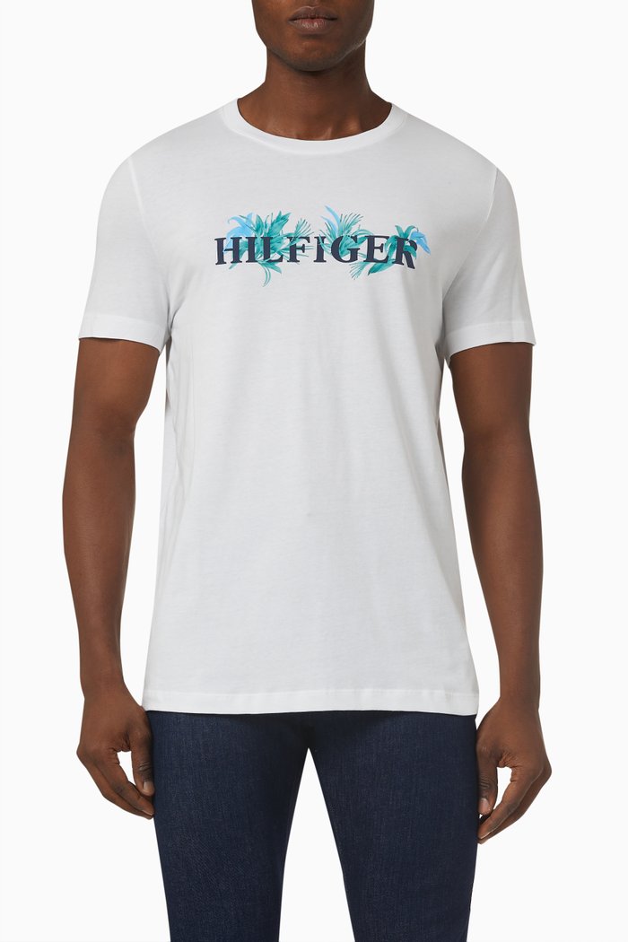 

Logo T-shirt in Cotton Jersey, White