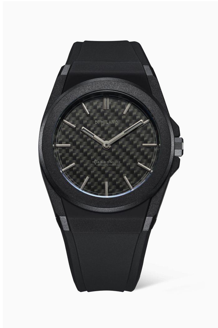 

Carbon Carbonlite Watch, 40.5mm, Black