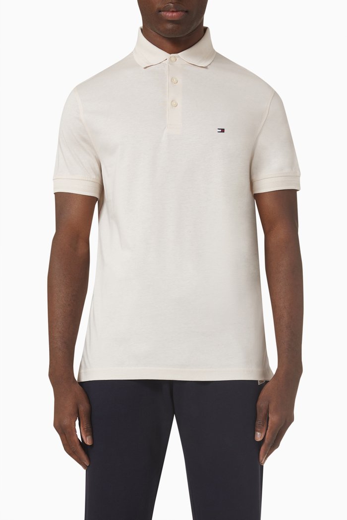 

Polo Shirt in Organic Cotton, Neutral