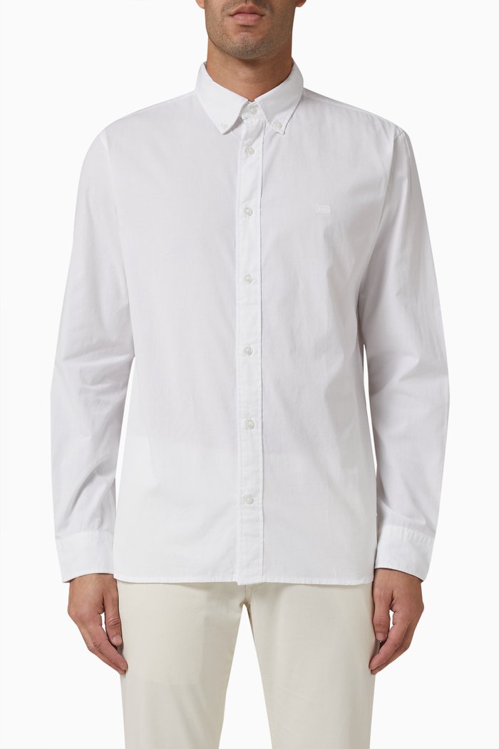 

Natural Soft Shirt in Poplin, White