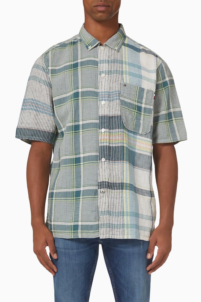 

Madras Check Shirt in Cotton, Multicolour