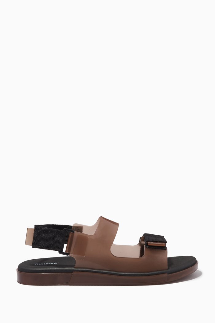 

Brave Papete Sandals in Melflex™, Brown