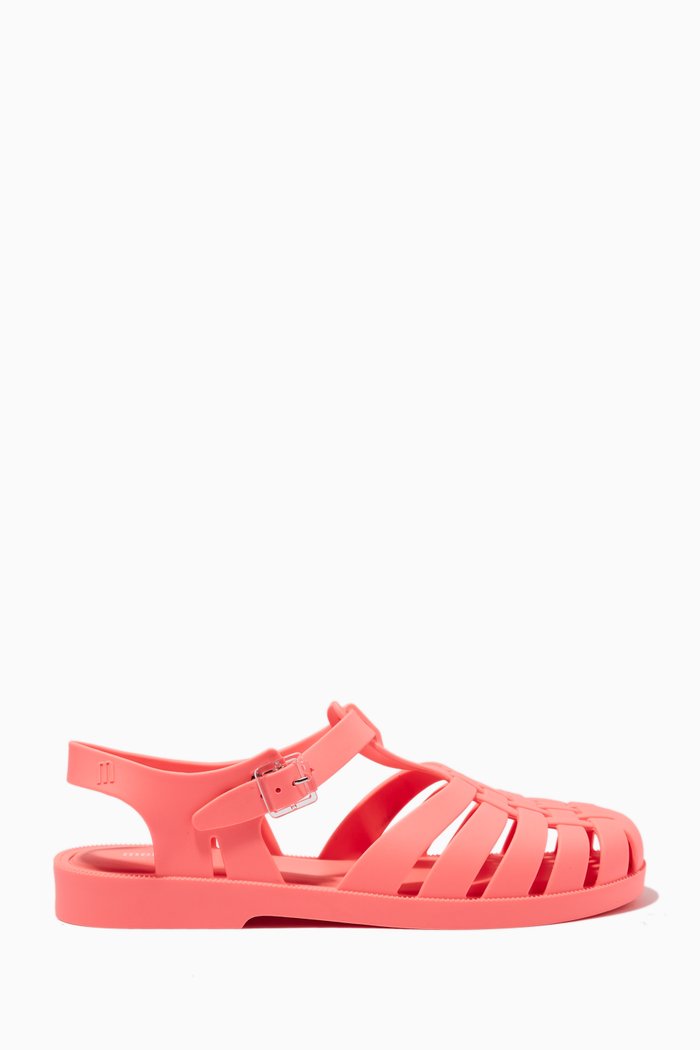 

Possession Matte Flat Sandals in Melflex™, Pink