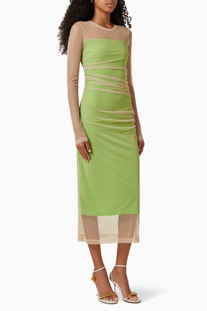 

Tulle Lyr Dress, Green