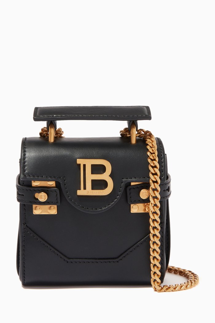 

B-Buzz 23 Mini Bag in Smooth Leather, Black