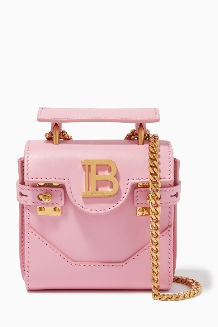 

B-Buzz 23 Mini Bag in Smooth Leather, Pink