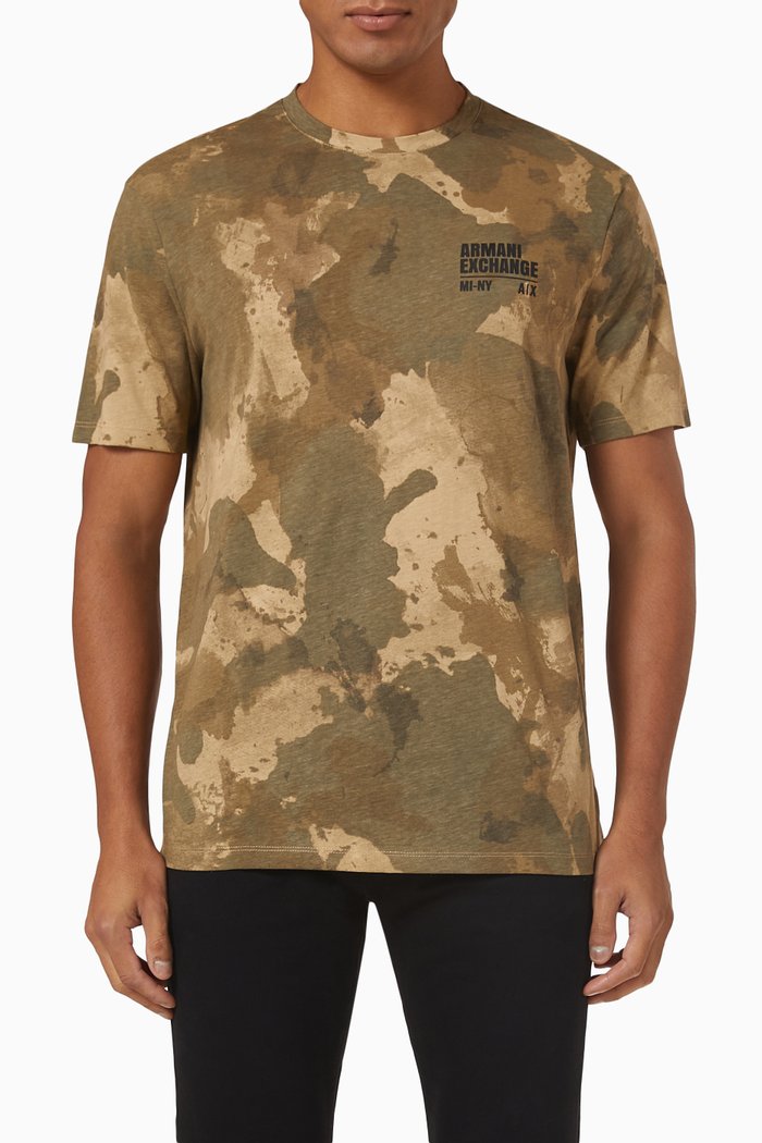 

Logo Print T-Shirt in Jersey, Multicolour