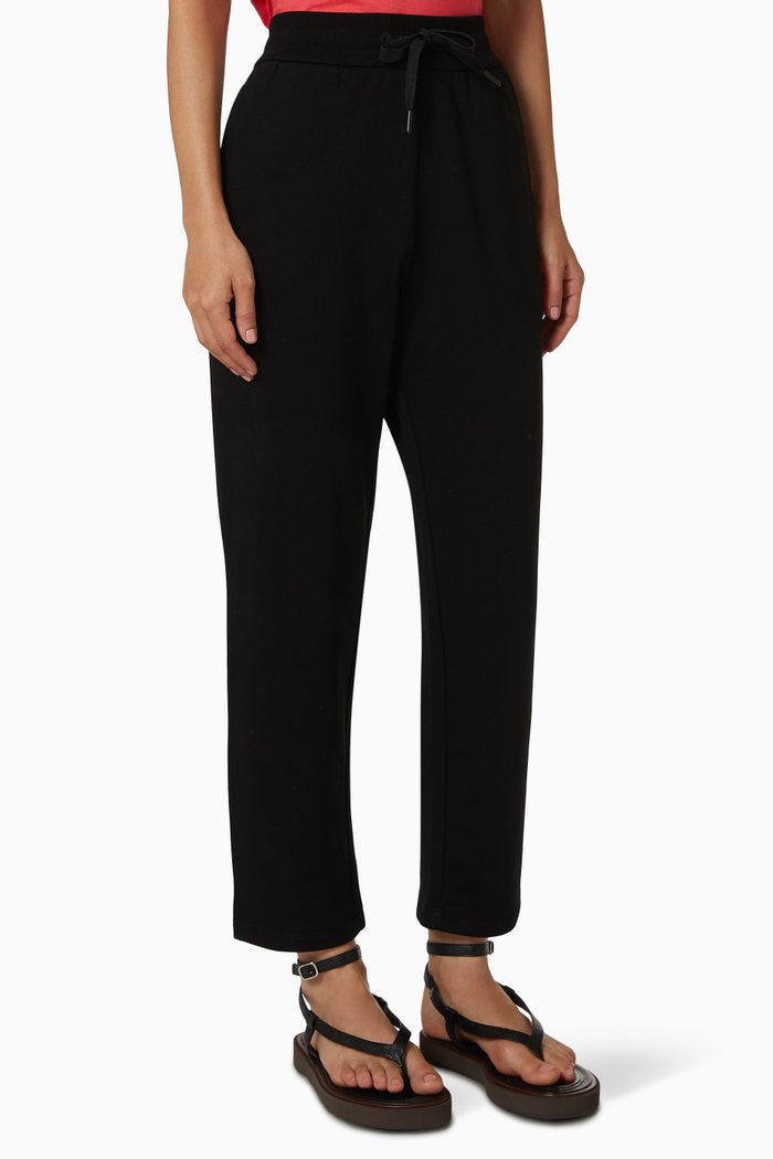 

Drawstring Sweatpants, Black