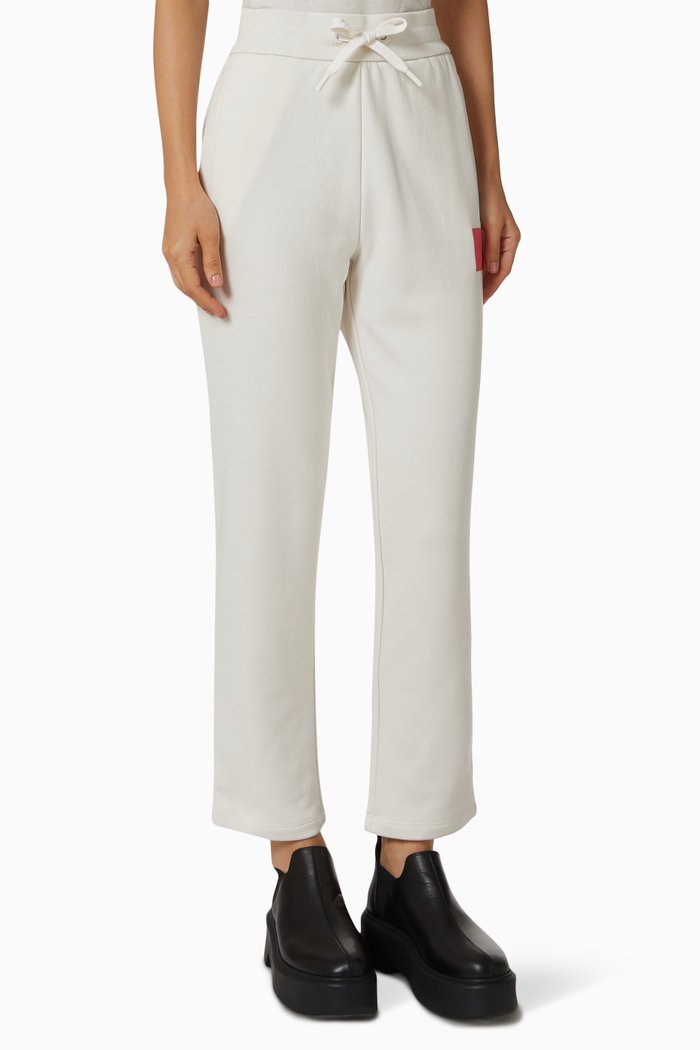 

Drawstring Sweatpants, White