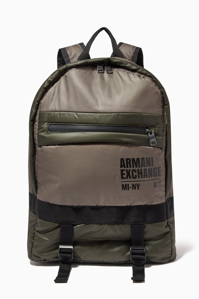 

Backpack in Recycled Polyester, Green