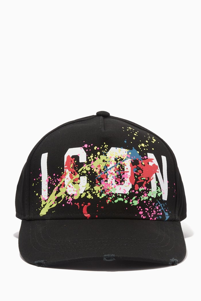 

Icon Splash Cap in Cotton Gabardine, Black