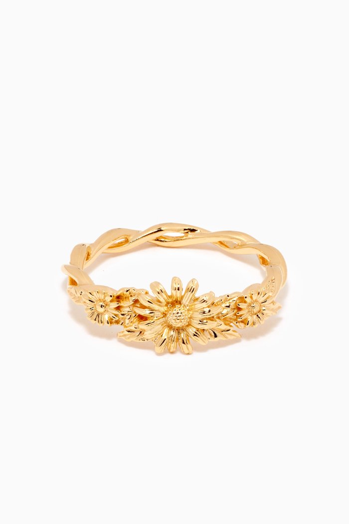 

Daisy Ring in 14kt Yellow Gold Vermeil