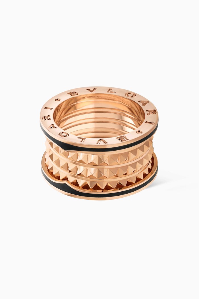 

B.zero1 Rock Ring in 18kt Rose Gold
