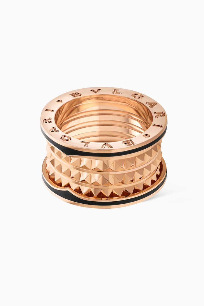 

B.zero1 Rock Ring in 18kt Rose Gold