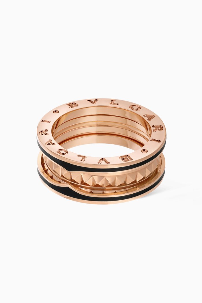 

B.zero1 Rock Ring in 18kt Rose Gold