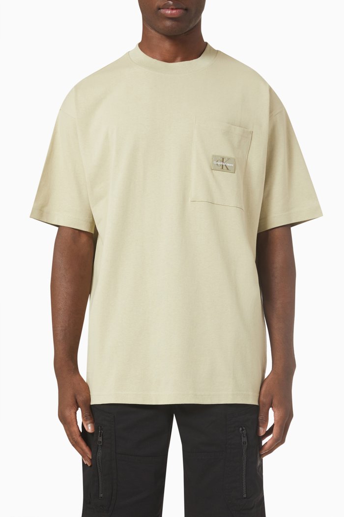 

Oversized T-shirt in Recycled Cotton, Neutral