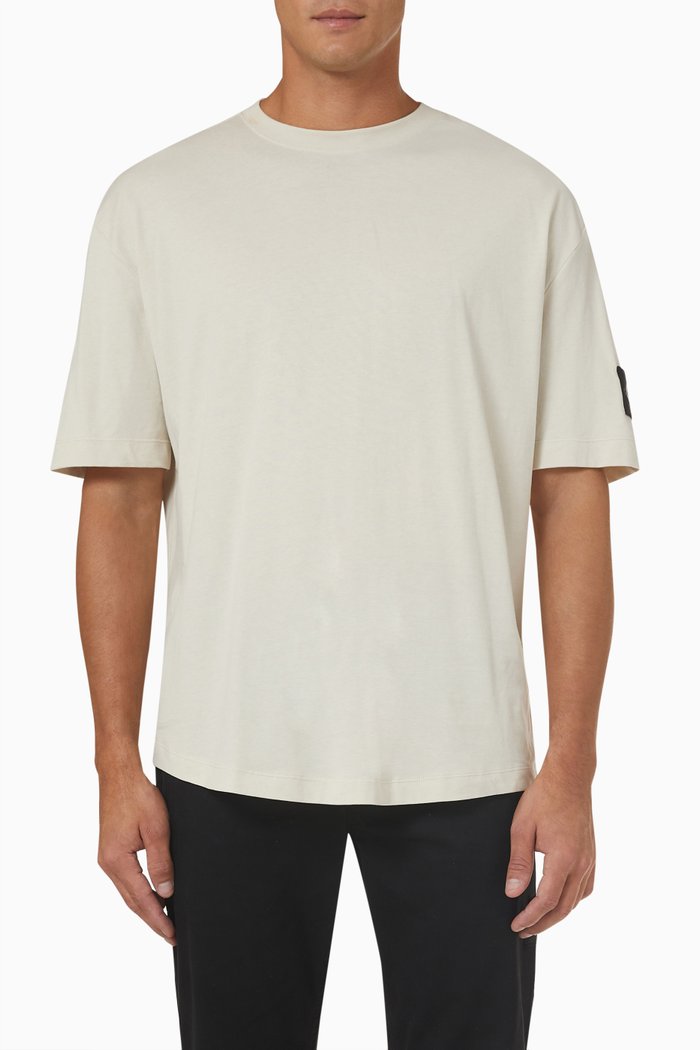 

Oversized T-shirt in Cotton, Neutral