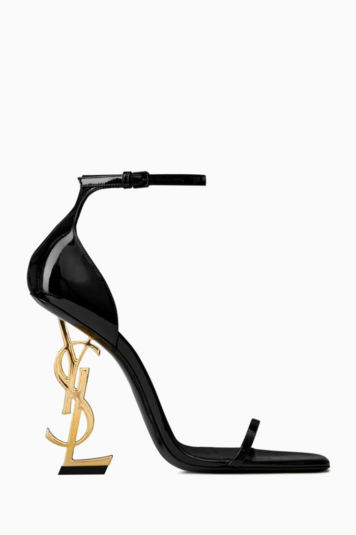 

Opyum 110 Sandals in Patent-leather, Black