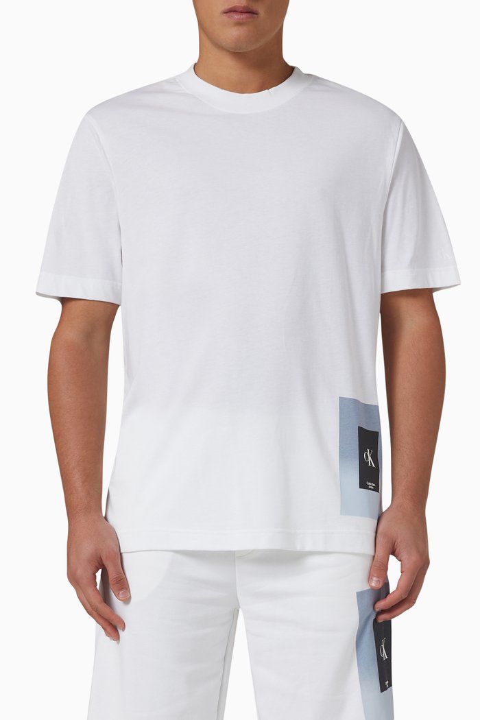 

Boxy T-shirt in Organic Cotton, White