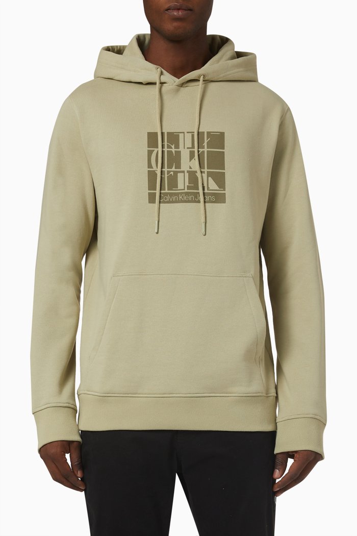 

Logo Hoodie in Fleece, Neutral