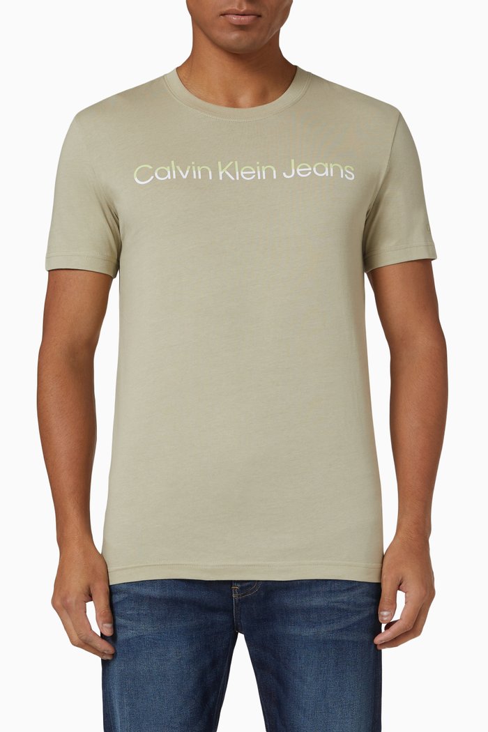 

Logo T-shirt in Cotton Jersey, Neutral