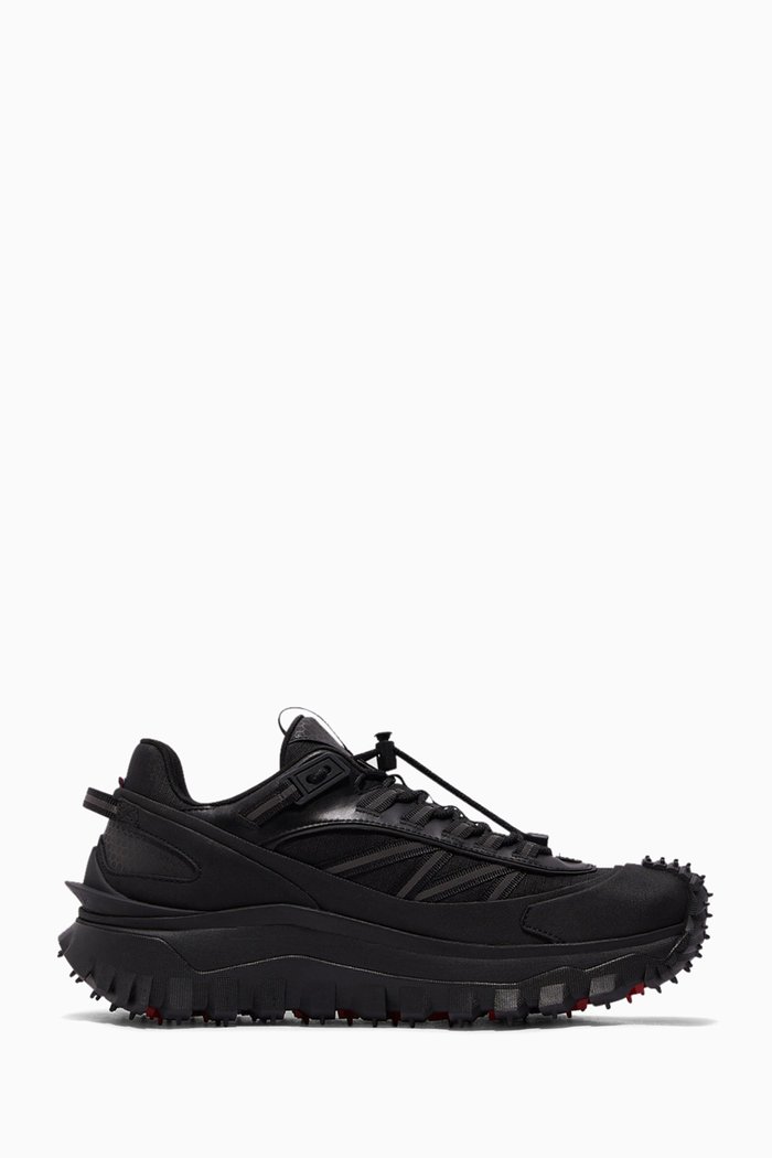 

Ibex Low-top Chunky Sneakers in Nylon, Black