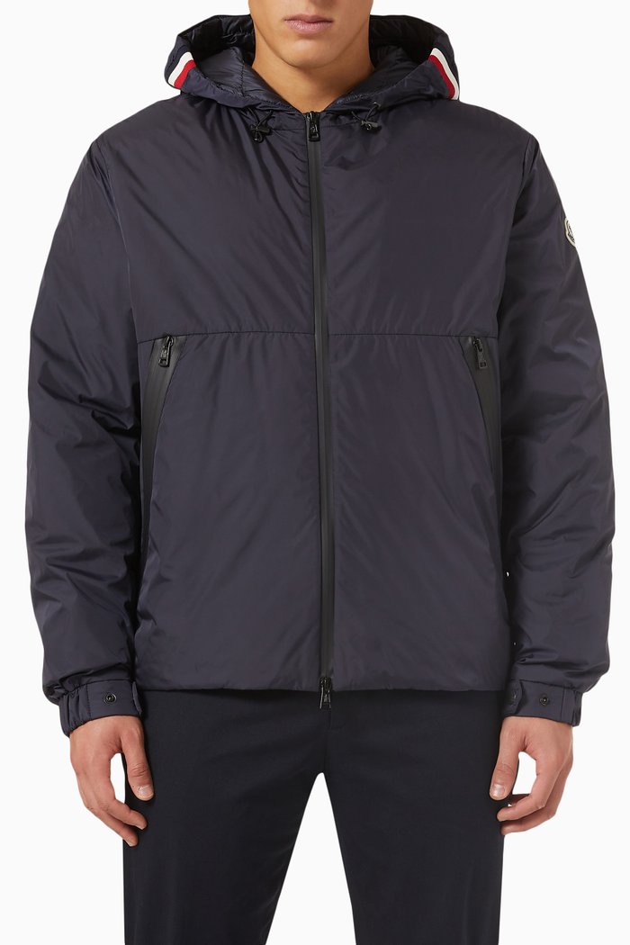 

Melampyre Jacket in Padded Nylon, Blue