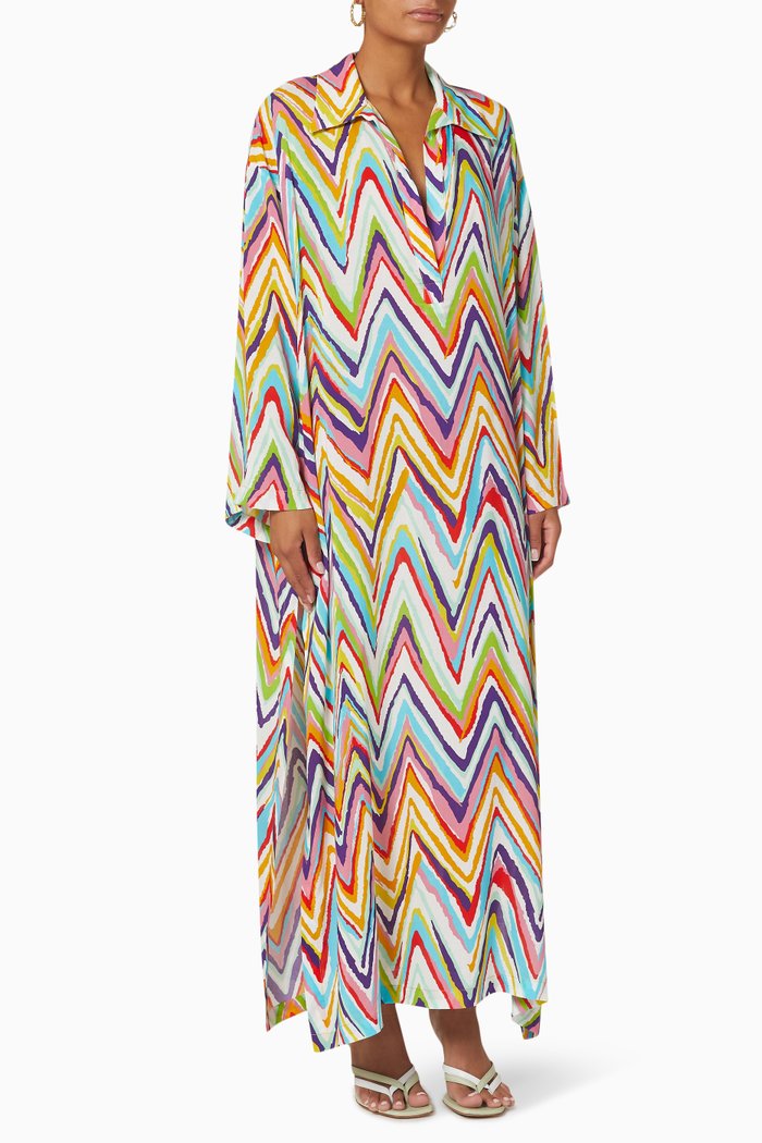 

Long Beach Coverall in Viscose, Multicolour