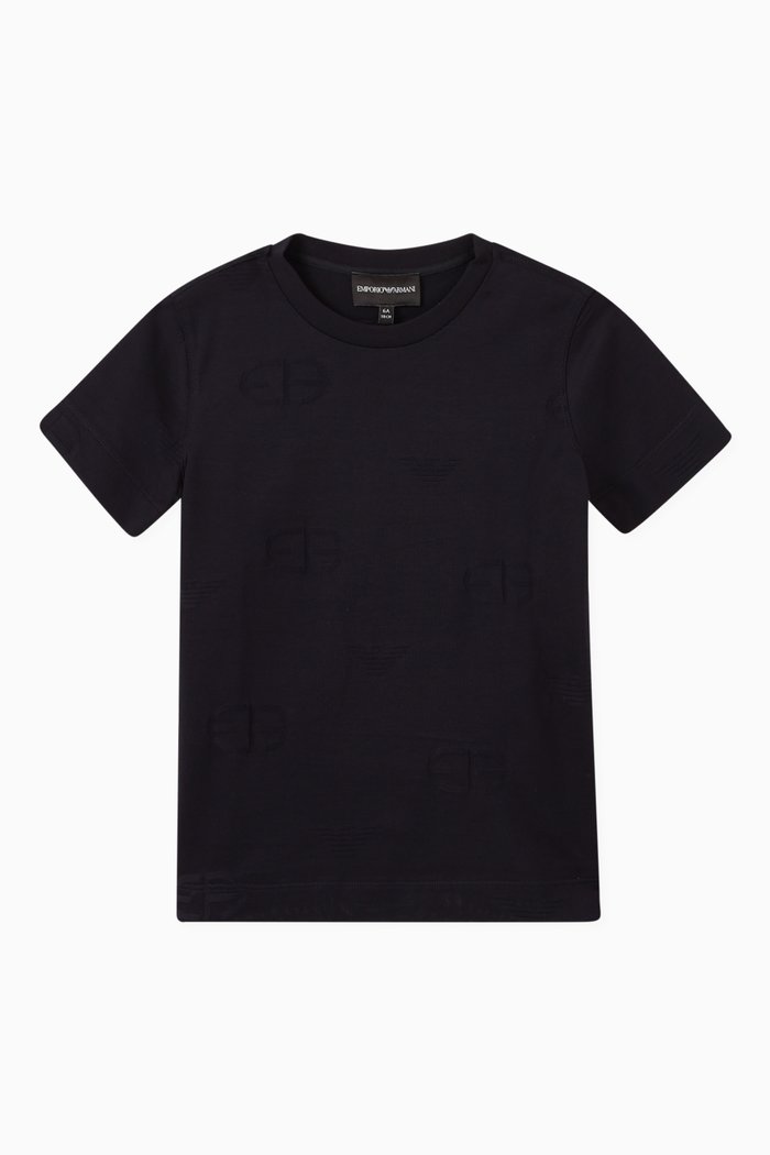 

Recreate Logo T-shirt in Cotton, Blue