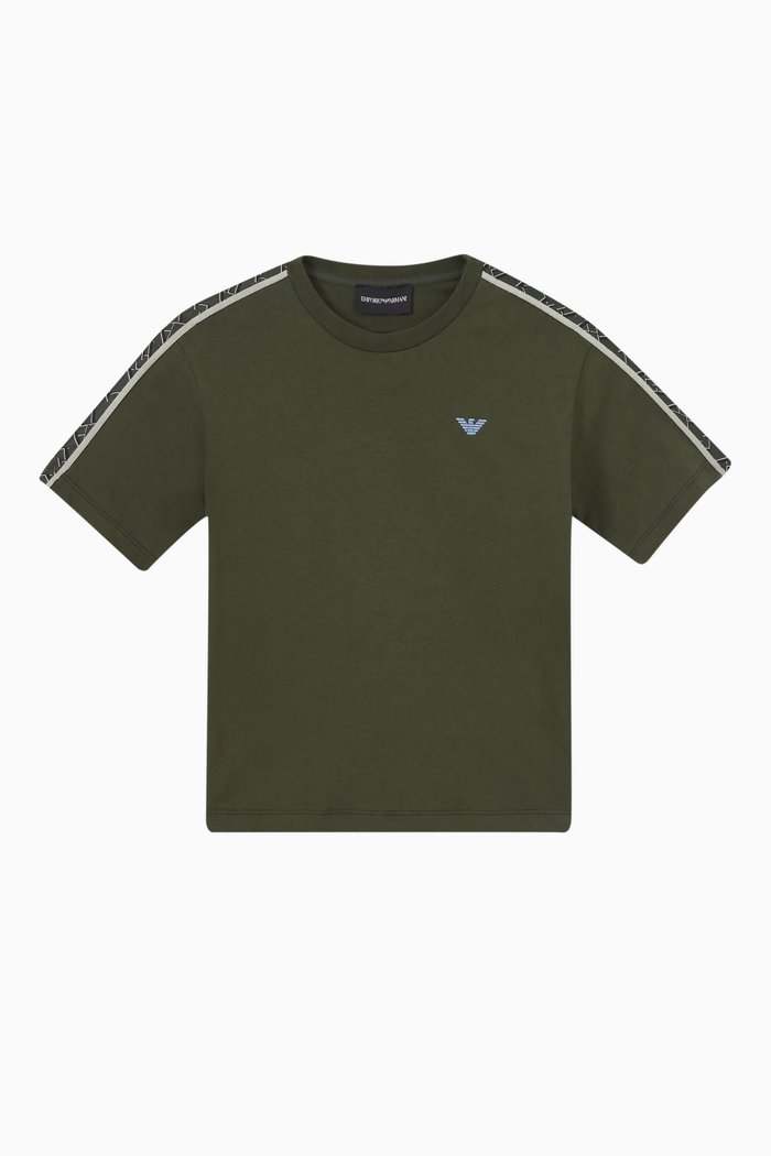 

Logo T-shirt in Cotton, Green