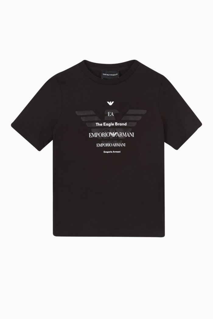 

Logo T-shirt in Cotton, Black