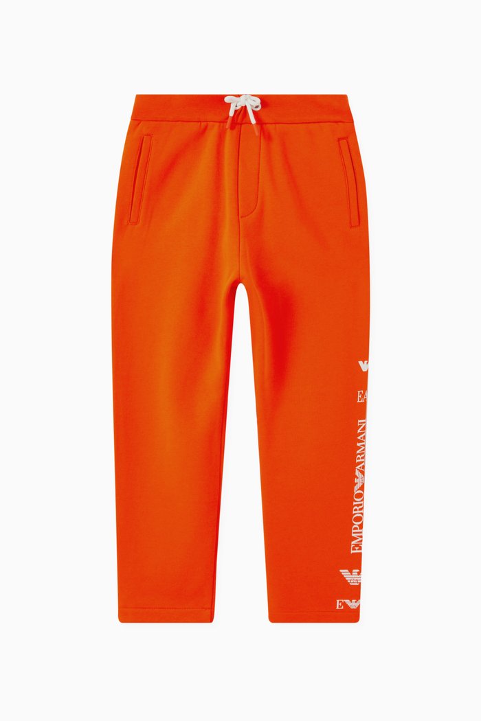 

EA Crew Capsule Sweatpants in Cotton, Orange