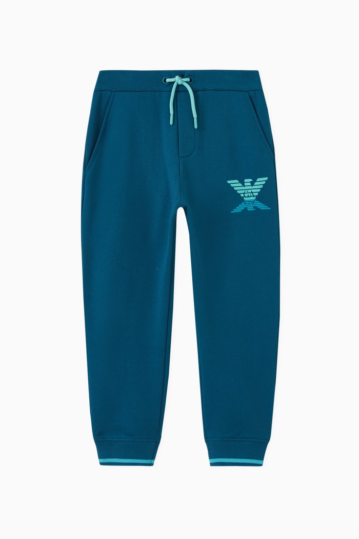 

EA Crew Capsule Sweatpants in Cotton, Blue