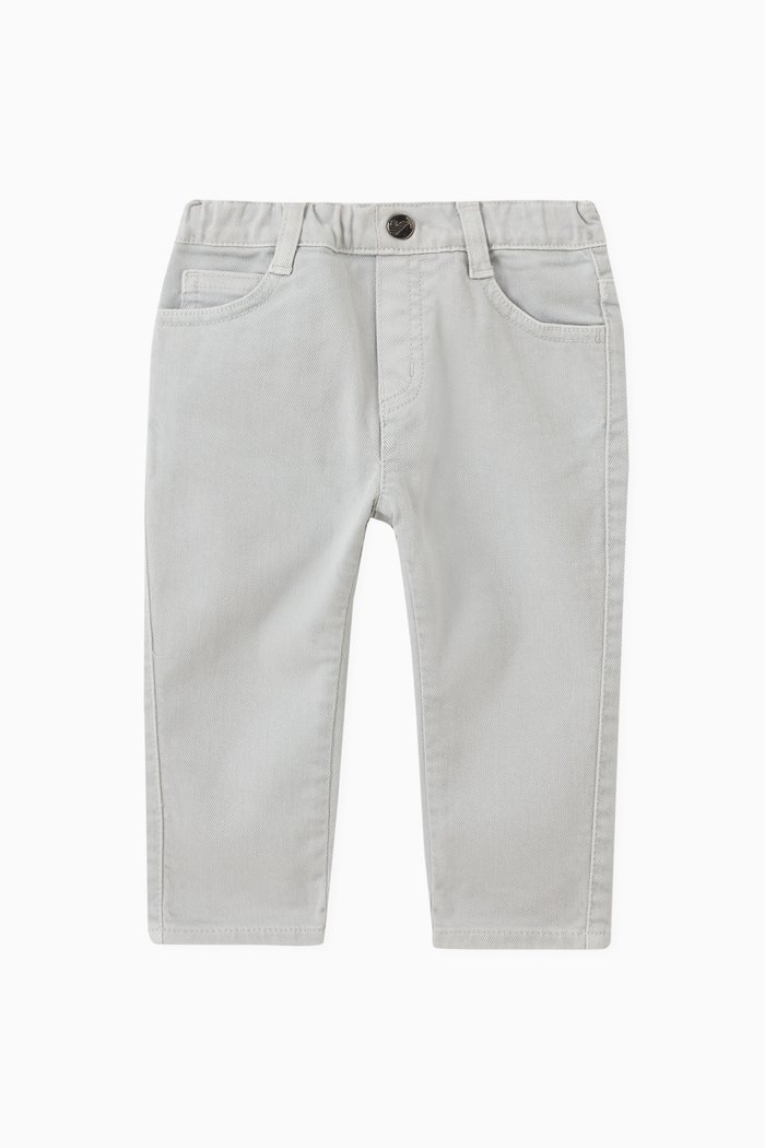 

Micro Eagle Slim Fit Jeans in Denim, Grey