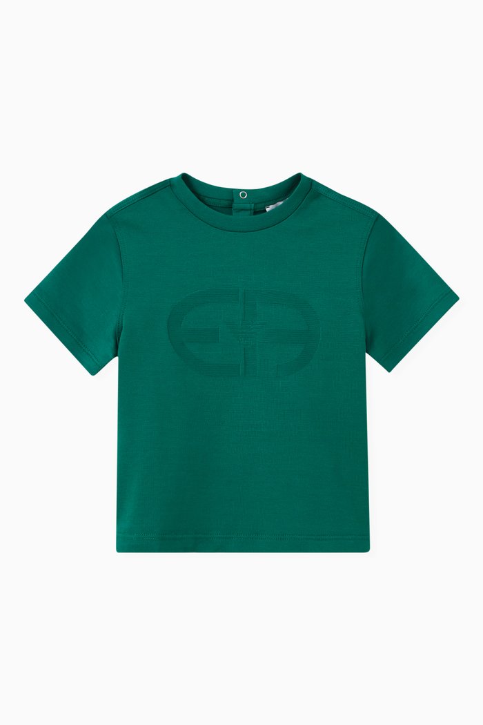 

Logo T-shirt in Cotton, Green
