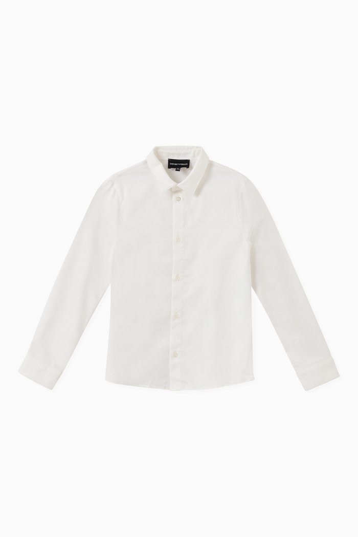 

Recreate Logo Shirt in Jacquard, White