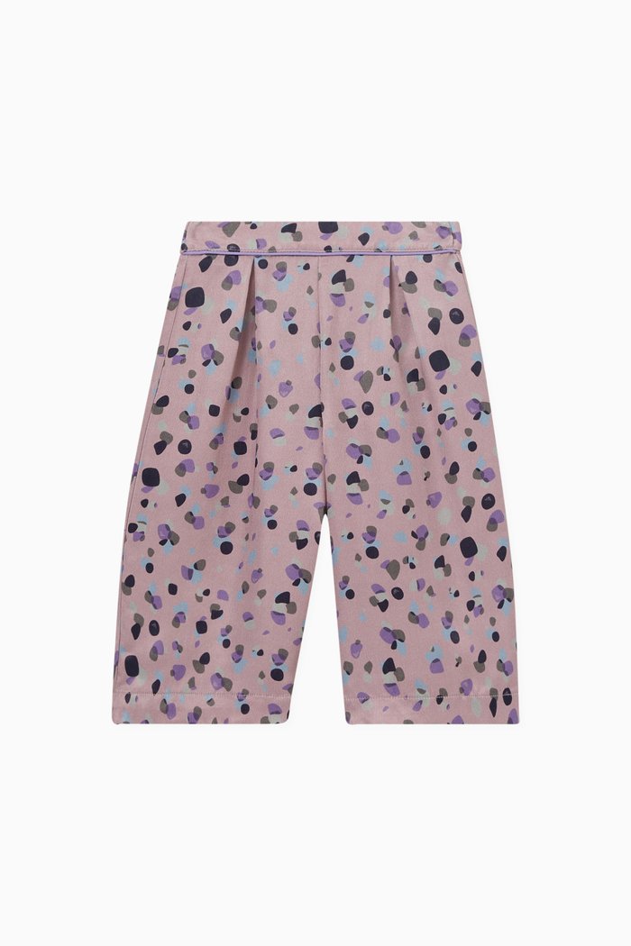 

Wide-leg Pants in Textured Fabric, Pink