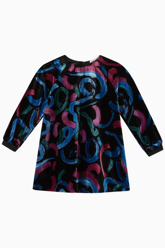 

Velvet Dress in Viscose, Multicolour